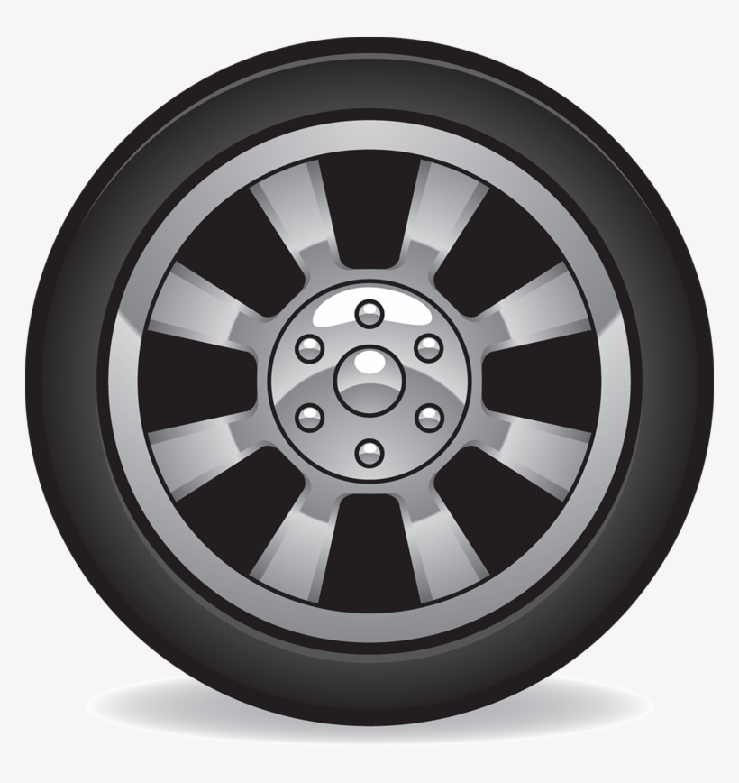 Tire Clipart Vector - Car Tire Clipart, transparent png #688913