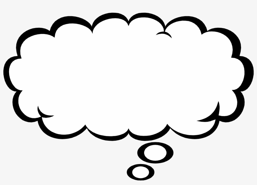 Illustration Of A Blank Cartoon Bubble - Will Learn To Read! [book], transparent png #689016