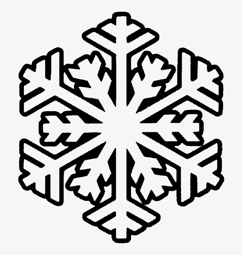 Free Printable Snowflake Png Royalty Template Techflourish - Snowflake Coloring Sheets, transparent png #689317
