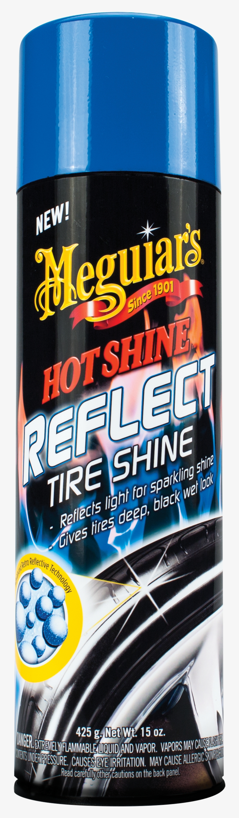 Hot Shine Reflect - Meguiar's Hot Shine Reflect Tire Shine, transparent png #689445