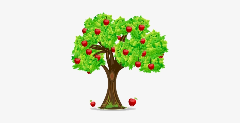 Fact - Cartoon Apple Tree Png, transparent png #689474