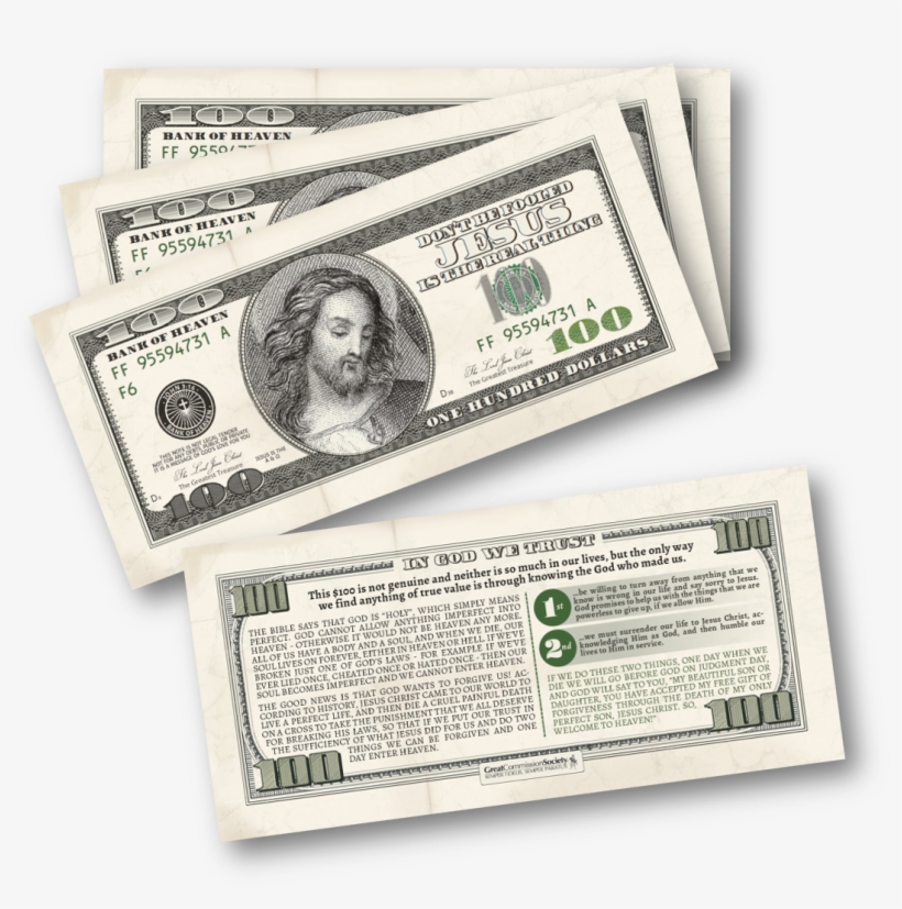 Money Tract - United States Dollar, transparent png #689541