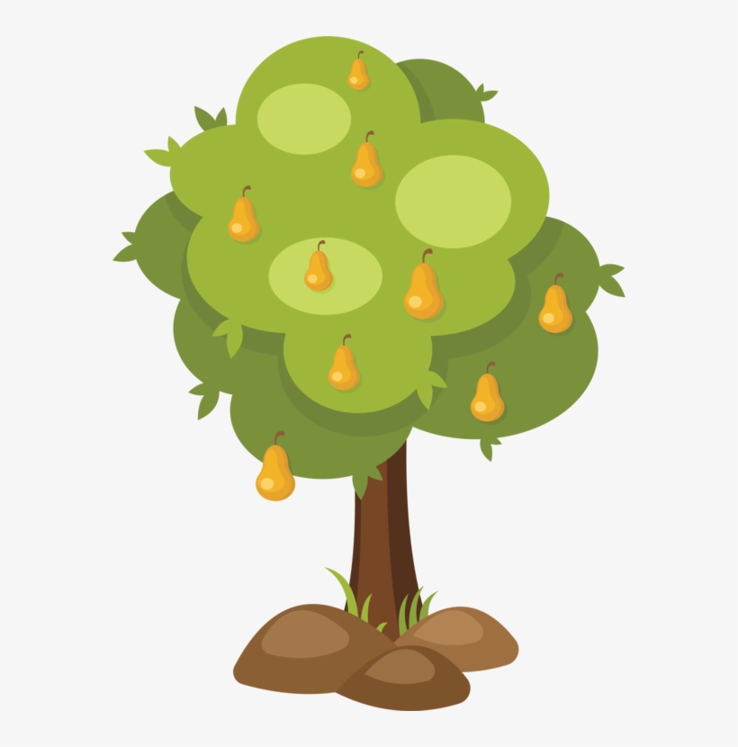Fruit Tree Branch Asian Pear Pear Tree Clipart Free Transparent Png Download Pngkey