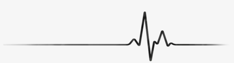 Line Heartbeat Png Clip Art Royalty Free Library - Heart Beat Line Black Png, transparent png #689759