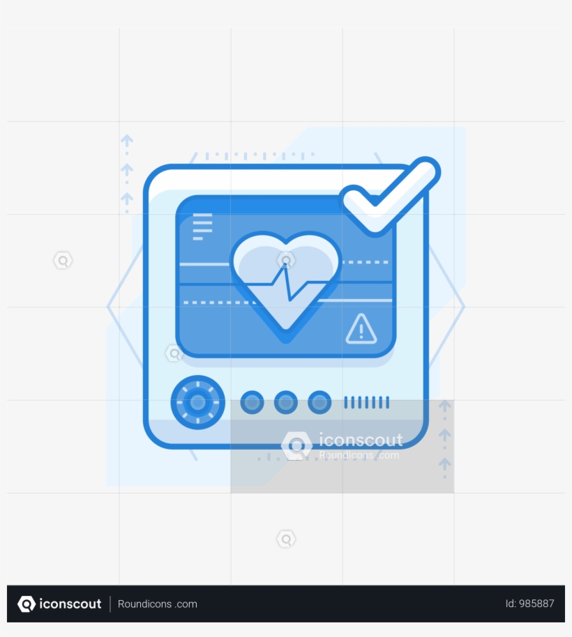 Heart Monitor - Heart, transparent png #689920