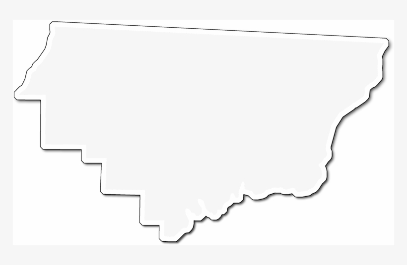 A Map Of Gadsden With An Outer Shadow Around The Map, transparent png #6800626
