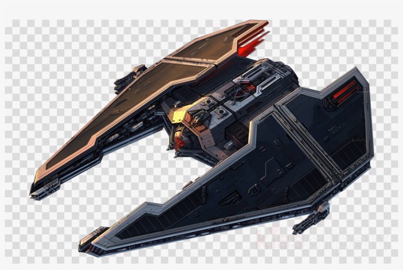 Sith Starship Clipart Star Wars, transparent png #6800693