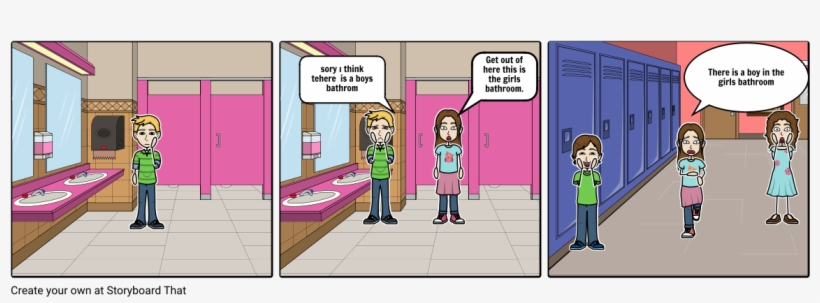 The Boys In The Girls Bathroom, transparent png #6801810