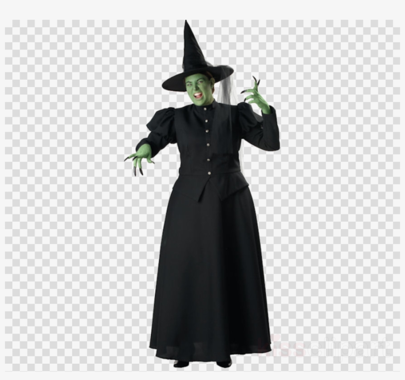 Witch Plus Size Costume Clipart Wicked Witch Of The, transparent png #6802175