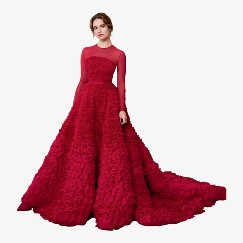 Lily James Png, transparent png #6802321