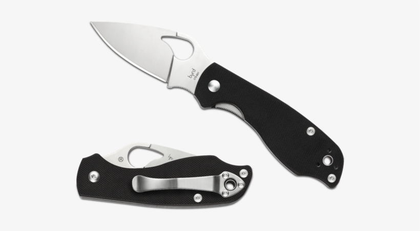 Byrd Crow 2 Folding Knife By09gp2, Cts-bd1 Plain Edge, transparent png #6802556