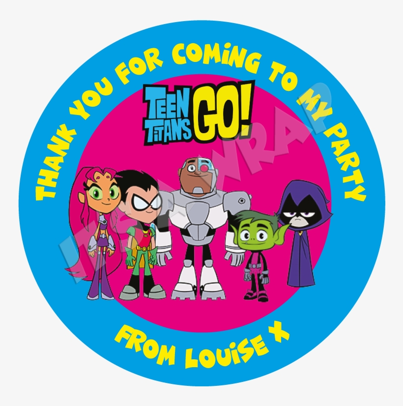 Teen Titans Sweet Cone Stickers, transparent png #6803501