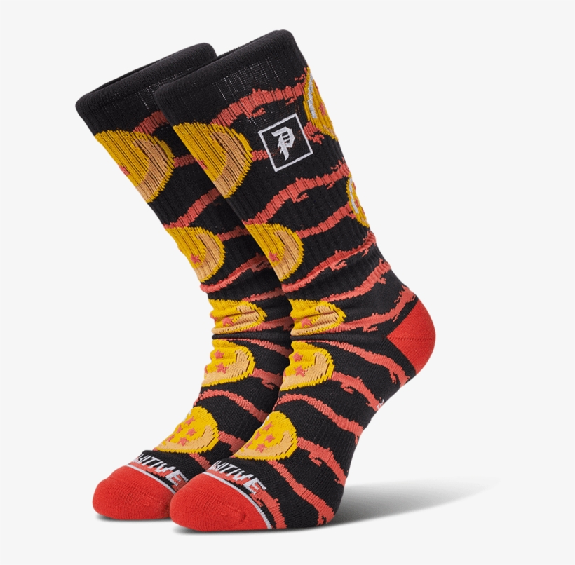Primitive Dragon Ball Z Dragon Jacquard Crew Socks, transparent png #6803706