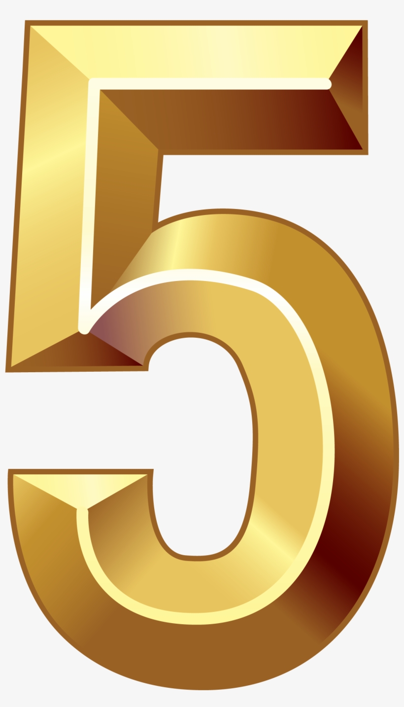 Number Five Png Image, transparent png #6804628