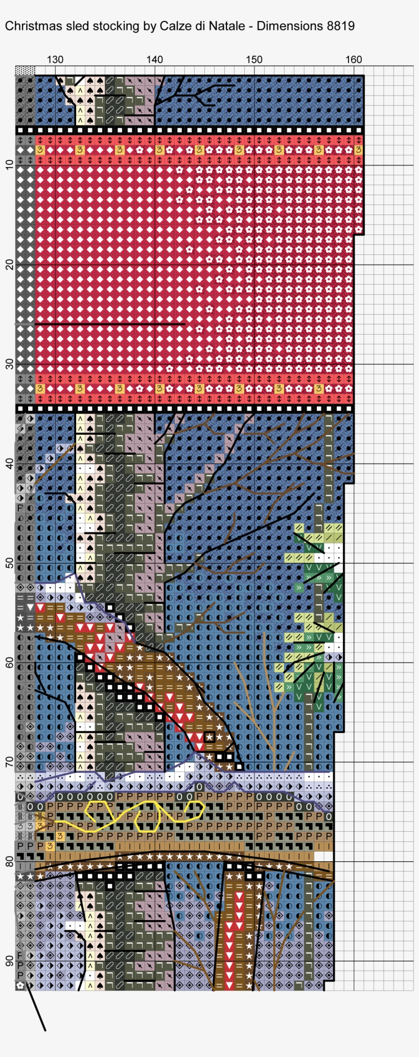 Christmas Sled Stocking, transparent png #6804629