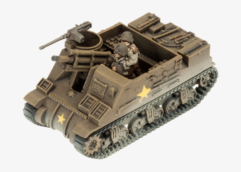 M7 Priest Armored Artilley Battery (ubx54), transparent png #6805133