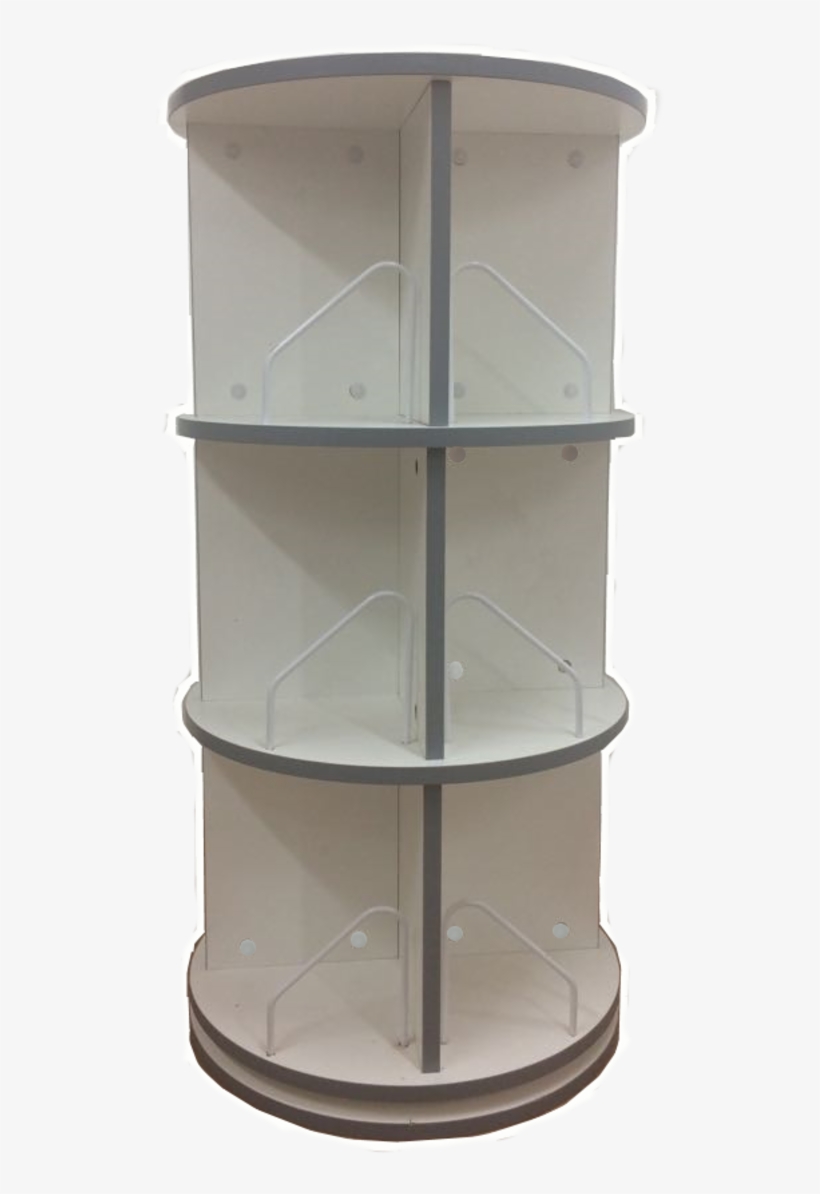 360℃ Rotatory Book Shelf, transparent png #6805212