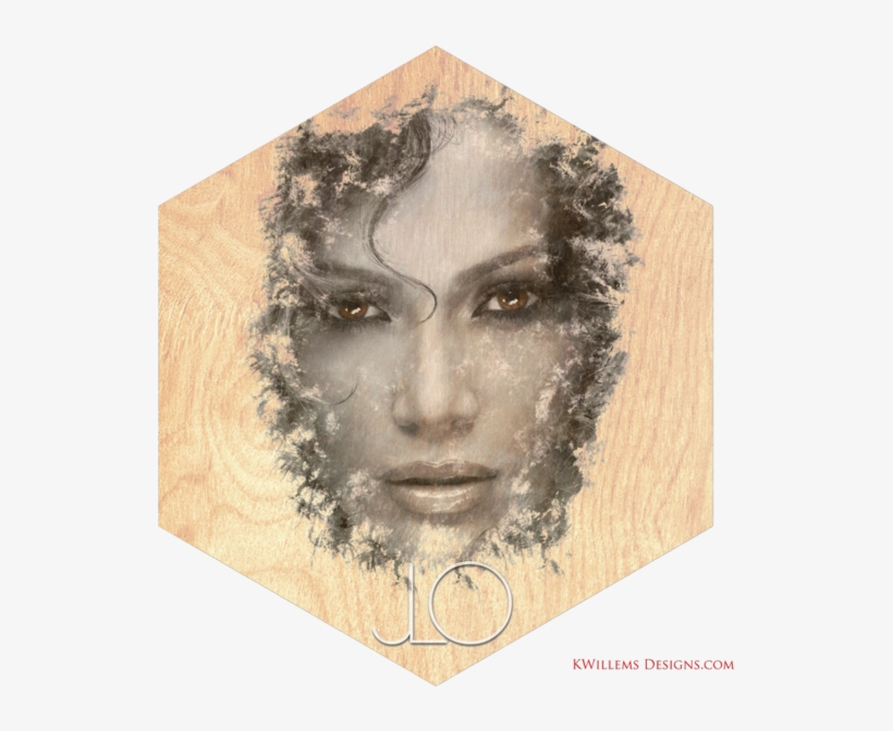 This Jennifer Lopez Premium Wood Art Print Is The Most, transparent png #6806287