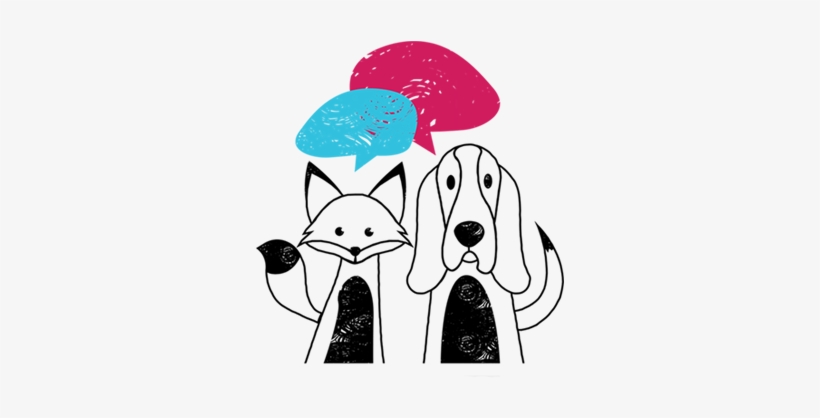 Fox And Hound, transparent png #6806695