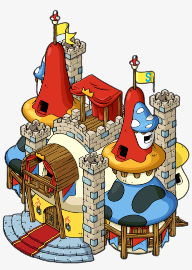 King Smurf's Castle Level 2 » King Smurf Castle Level, transparent png #6806928
