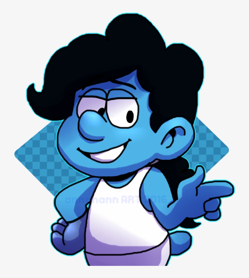 Glovey Smurf Tairusuku, transparent png #6807244