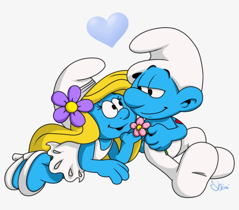 Hefty X Smurfette By Invader Jyca-d4qp3vr, transparent png #6807638