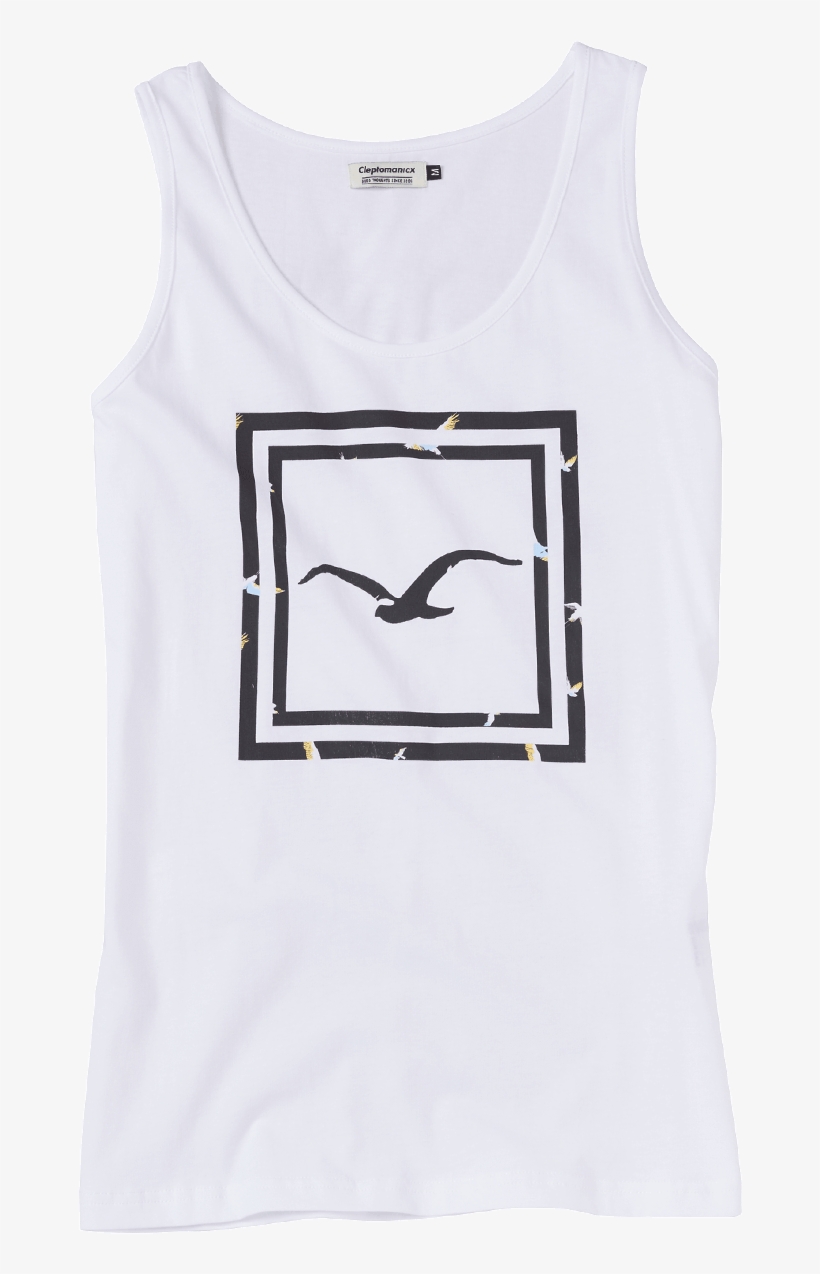 Cleptomanicx Girls Tank Top Bird Box, transparent png #6810129