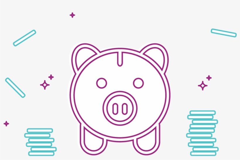 Finelles Homepage Piggy Bank 8 Day Money Challenge, transparent png #6811364