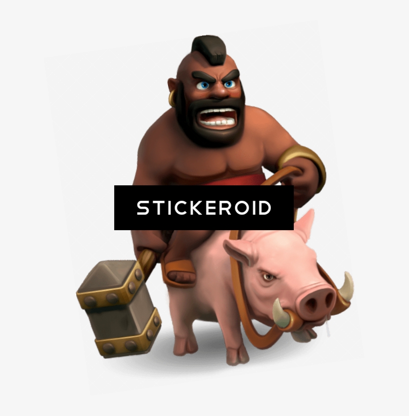 Clash Of Clans Hog Rider, transparent png #6811647