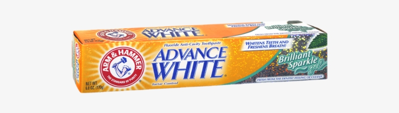 Arm & Hammer Advance White Brilliant Sparkle Fluoride, transparent png #6811789