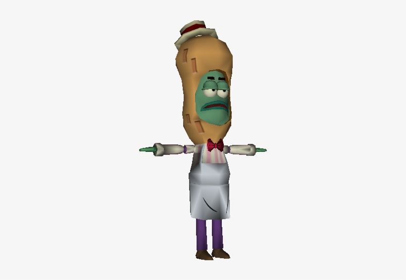 Pc Computer The Spongebob Squarepants Movie Waiter, transparent png #6812896