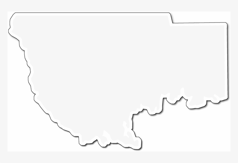 A Map Of Wakulla With An Outer Shadow Around The Map, transparent png #6815594