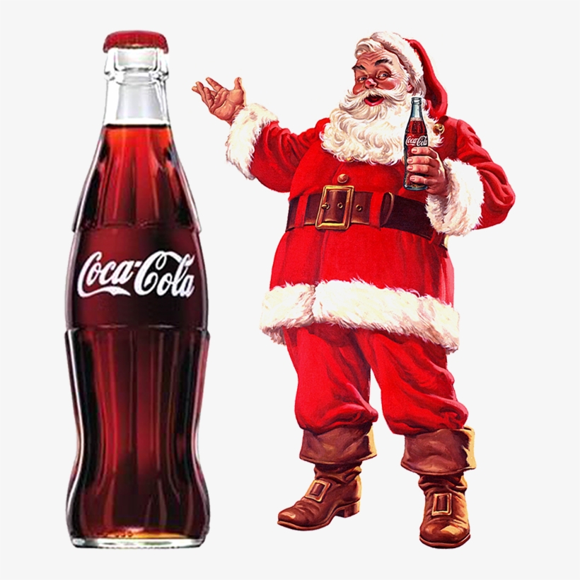 Santa Claus Coca Cola Png, transparent png #6817540