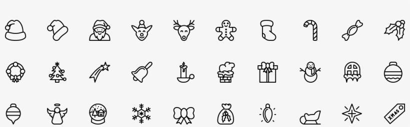 Icon Christmas, transparent png #6817881