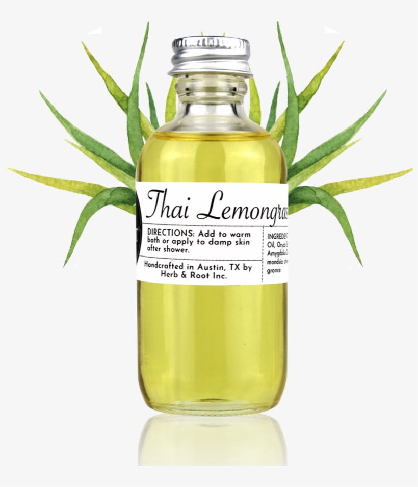 Thai Lemongrass Bath & Body Oil, transparent png #6818288