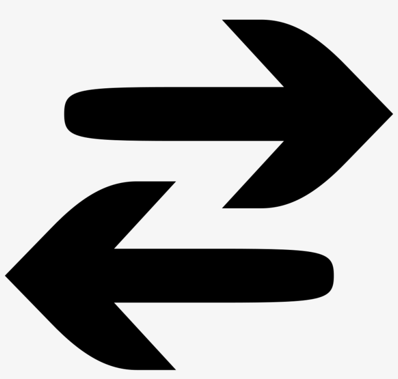 Arrow Right Left Comments, transparent png #6819030