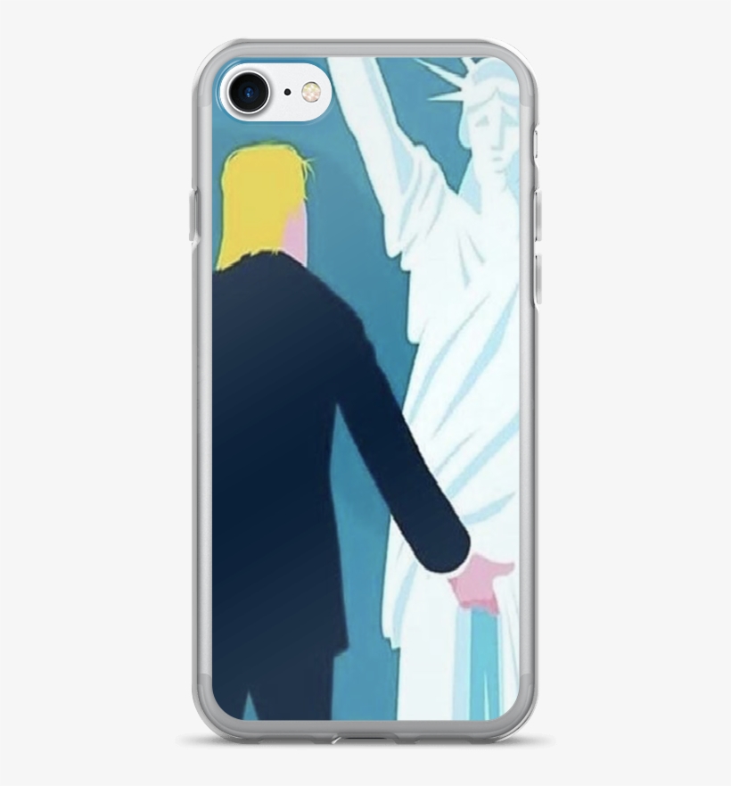 Trump N Lady Liberty Iphone 7/7 Plus Case, transparent png #6820358