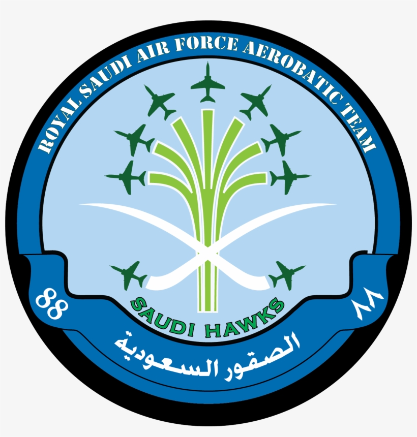 Saudi Hawks New Badge, transparent png #6820847