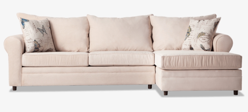 Emma Ecru Left Arm Facing Sectional, transparent png #6821517