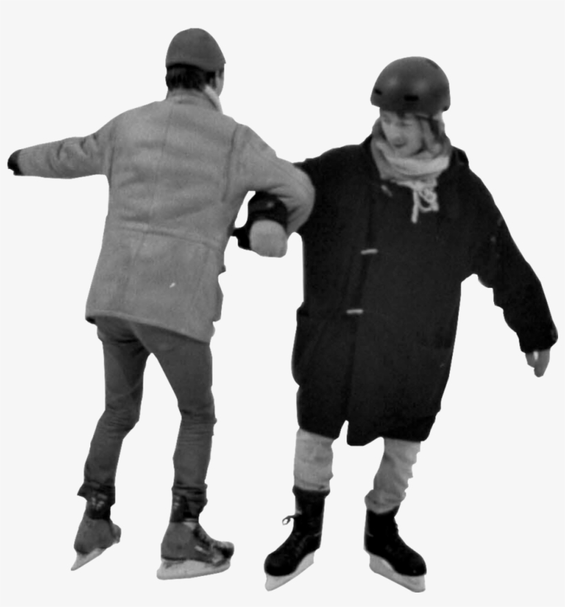 C Came Along For Some Ice Skating This Winter, transparent png #6822082