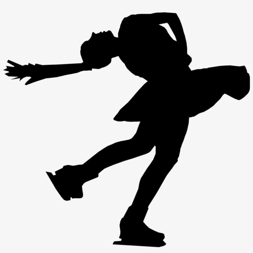 Jpg Download Ice Skate Clipart Black And White, transparent png #6822163