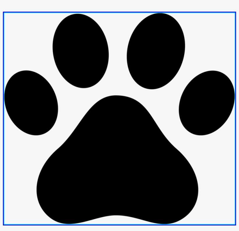 Clip Art Library Stock Awesome Paw Clip Art Black Print, transparent png #6823206