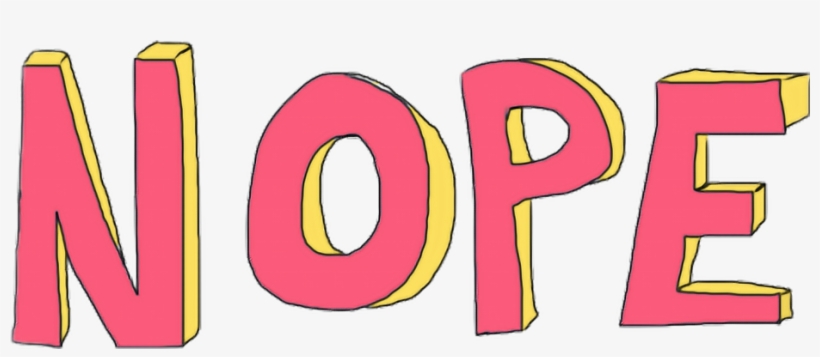 Nopesticker - Png, transparent png #6823323