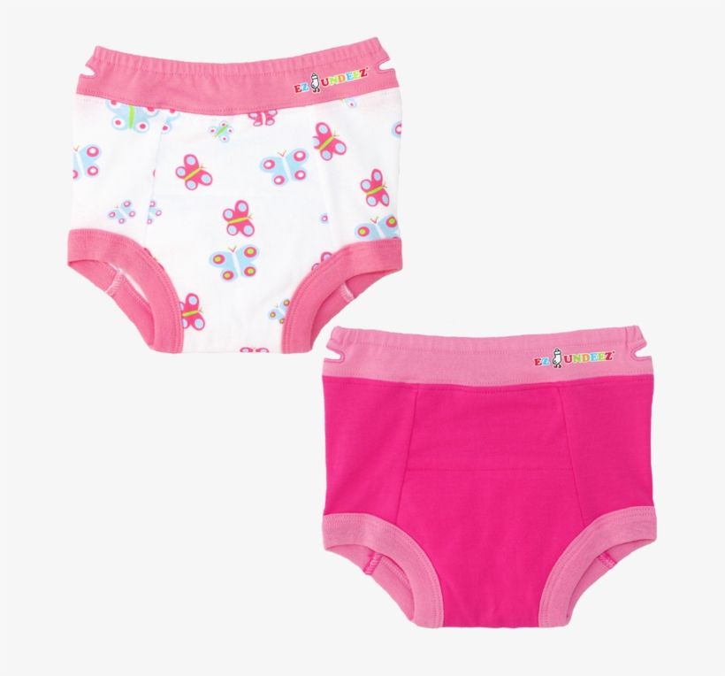 Pink Girls Toddler Training Underwear, transparent png #6824151
