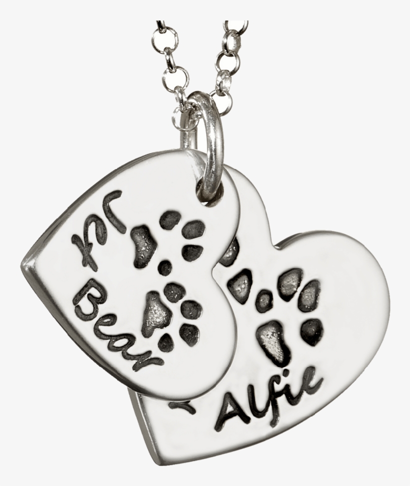 Paw Print Necklace, transparent png #6824154