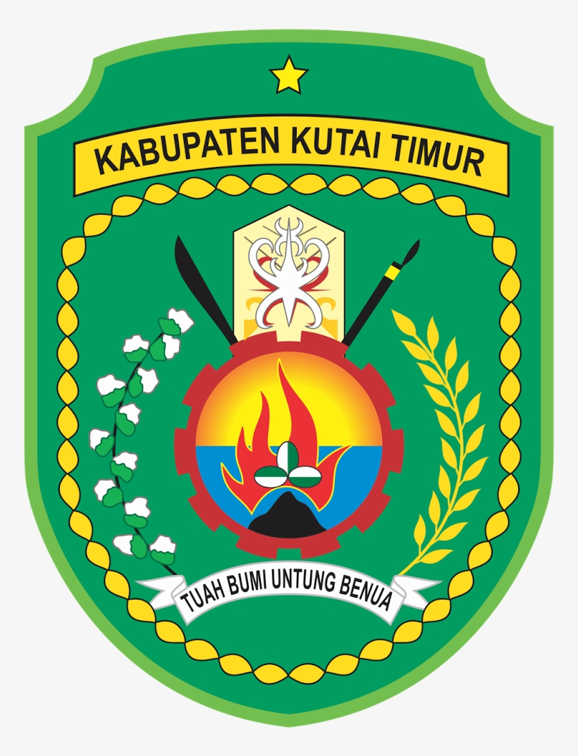 Coat Of Arms Of Regency Kutai Timur, transparent png #6825650