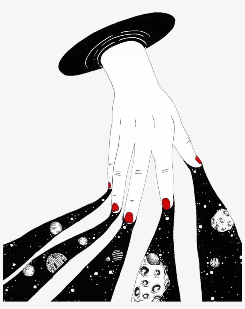 Universe Nails Red Galaxy Tumblr Png Red Galaxy Tumblr, transparent png #6826041