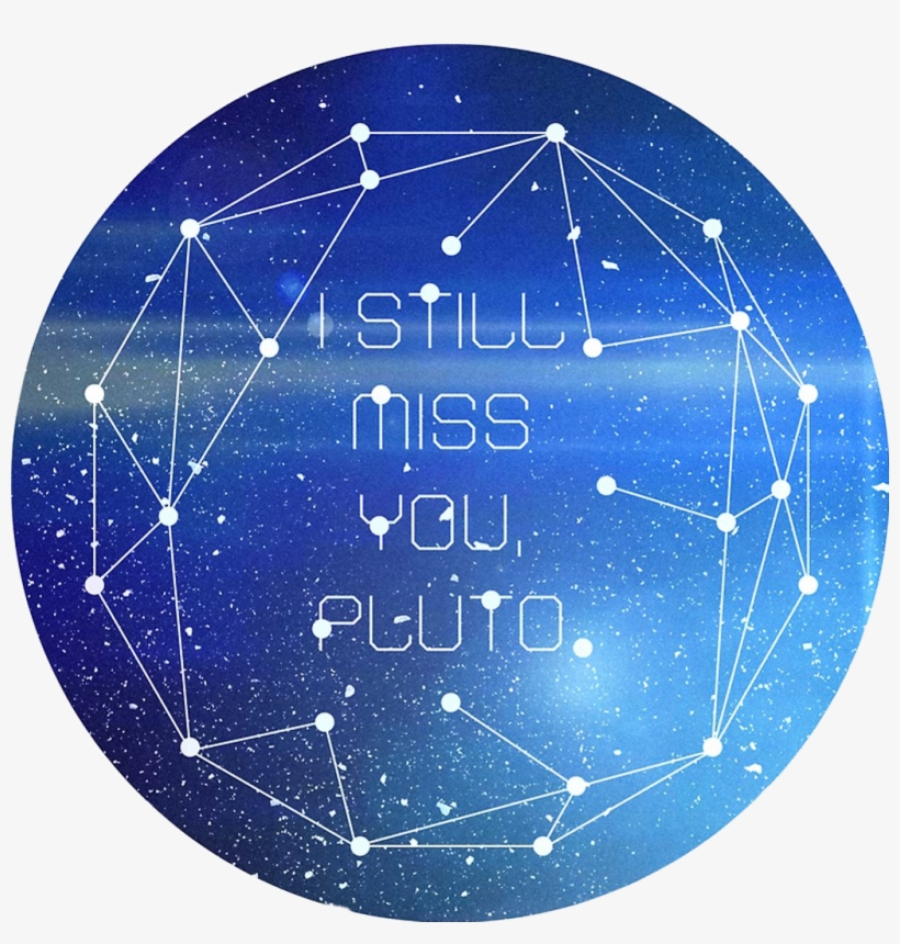 By Ben Clark On Redbubble Missyou Miss Pluto Planet, transparent png #6826310
