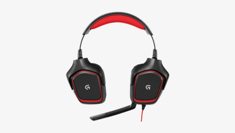 Logitech G230 Stereo Gaming Headset, transparent png #6826900