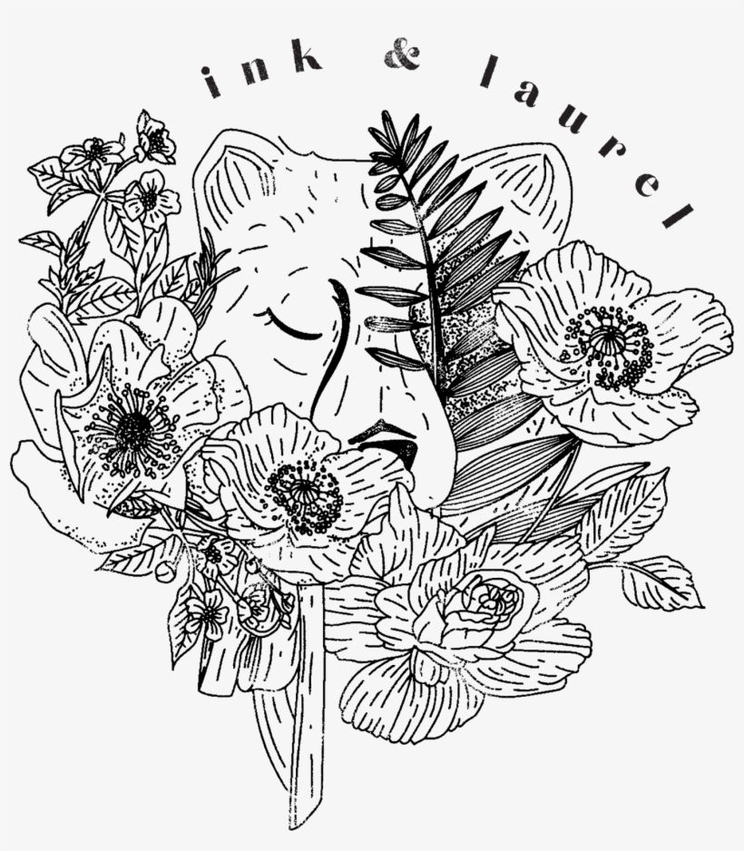 Laurel Drawing Floral Svg Library, transparent png #6827776